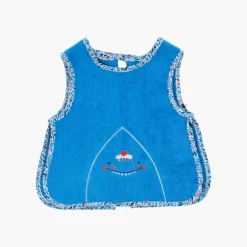 Bavoirs & Mini-bavoirs|Carré Blanc Bavette BEACHFUL Azur