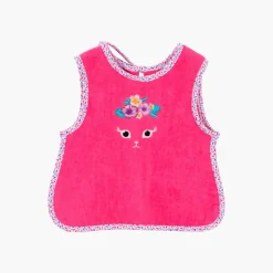 Bavoirs & Mini-bavoirs|Carré Blanc Bavette BEACHFUL Fuschia