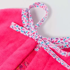 Bavoirs & Mini-bavoirs|Carré Blanc Bavette BEACHFUL Fuschia