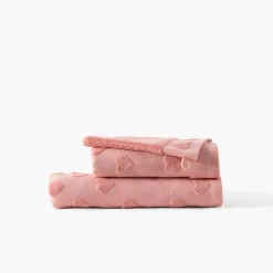 Bavoirs & Mini-bavoirs|Nouveautés Bébénew|Carré Blanc Bavoir coton Monjour sorbet