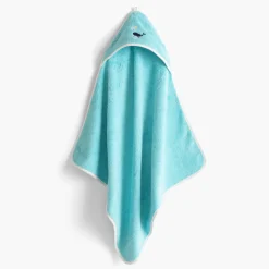 Capes De Bain|Carré Blanc Cape de bain coton Atlantis lagon