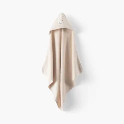 Capes De Bain|Nouveautés Bébénew|Carré Blanc Cape de bain coton bio Bienvenue naturel