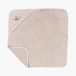 Capes De Bain|Carré Blanc Cape de bain coton biologique Devine lin