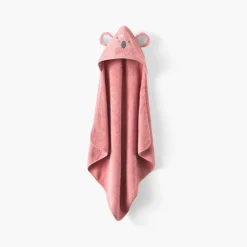 Capes De Bain|Nouveautés Bébénew|Carré Blanc Cape de bain coton Xmasful pétale
