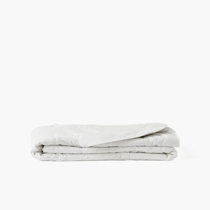 Couettes|Carré Blanc Couette 4 saisons soie Hanoï