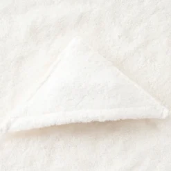 Draps De Bain|Nouveautés Bébénew|Carré Blanc Drap de bain à capuche coton Xmasful ivoire