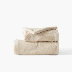 Draps De Bain|Carré Blanc Drap de bain coton bio Gisèle