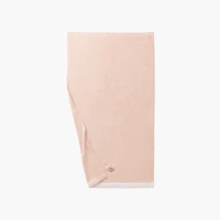 Draps De Bain|Carré Blanc Drap de bain coton bio Illumine vieux rose