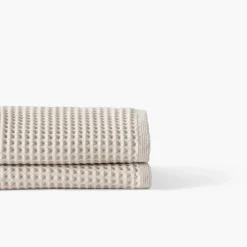 Coffrets Cadeaux|Draps De Bain|Carré Blanc Drap de bain coton bio Quadro naturel