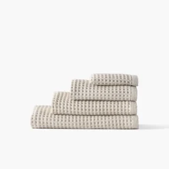 Coffrets Cadeaux|Draps De Bain|Carré Blanc Drap de bain coton bio Quadro naturel