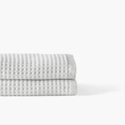 Coffrets Cadeaux|Draps De Bain|Carré Blanc Drap de bain coton bio Quadro blanc