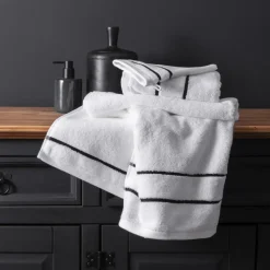 Coffrets Cadeaux|Coffrets Cadeaux|Carré Blanc Drap de bain coton Danaïde blanc
