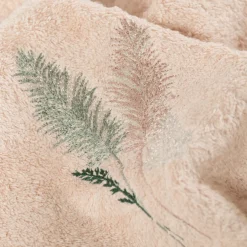 Draps De Bain|Carré Blanc Drap de bain coton et viscose de bambou Pampa II beige
