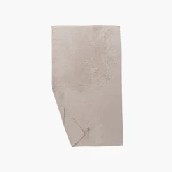 Coffrets Cadeaux|Draps De Bain|Carré Blanc Drap de bain coton et viscose de bambou Aura taupe