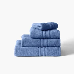 Draps De Bain|Carré Blanc Drap de bain coton Lola II encre