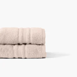 Draps De Bain|Carré Blanc Drap de bain coton Lola II lin