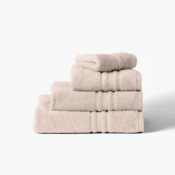 Draps De Bain|Carré Blanc Drap de bain coton Lola II lin