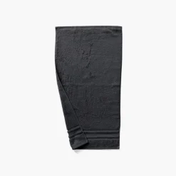 Draps De Bain|Carré Blanc Drap de bain coton Lola II ardoise
