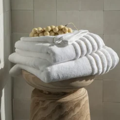 Coffrets Cadeaux|Draps De Bain|Carré Blanc Drap de bain coton Mon Ange blanc