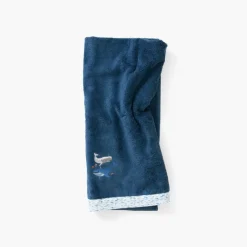 Draps De Bain|Carré Blanc Drap de bain coton Océanos