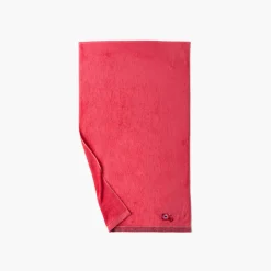 Coffrets Cadeaux|Draps De Bain|Carré Blanc Drap de bain coton Rosella coquelicot