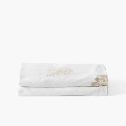Draps De Lit|Carré Blanc Drap de lit coton Amorgos