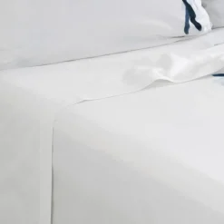 Draps De Lit|Carré Blanc Drap de lit coton Hypnotic