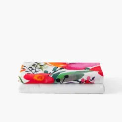 Coffrets Cadeaux|Draps De Lit|Carré Blanc Drap de lit coton Rosella