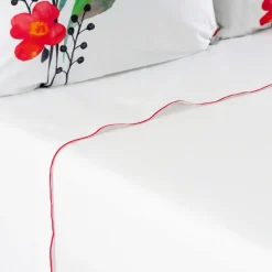 Coffrets Cadeaux|Draps De Lit|Carré Blanc Drap de lit coton Rosella