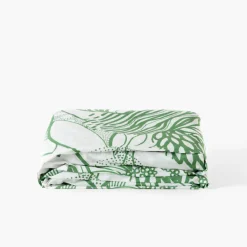 Draps De Lit|Carré Blanc Drap de lit percale de coton bio Canopée