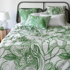 Draps De Lit|Carré Blanc Drap de lit percale de coton bio Canopée