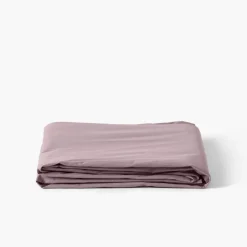 Draps De Lit|Carré Blanc Drap de lit percale de coton Neo poudre