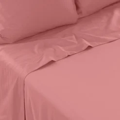 Draps De Lit|Carré Blanc Drap de lit satin de coton jacquard pois et rayures Prestige santal