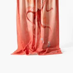 La Plage|Carré Blanc Drap de plage velours de coton Nausica