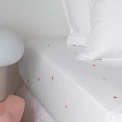 Coffrets Cadeaux|Draps Housse|Carré Blanc Drap housse coton Adore