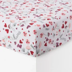 Linge De Litbio|Draps Housse|Carré Blanc Drap housse coton bio Mes Rêves