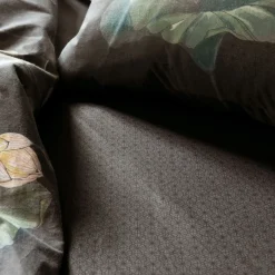 Draps Housse|Carré Blanc Drap housse coton Lotus