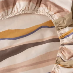 Draps Housse|Carré Blanc Drap housse coton Sonora