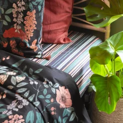 Draps Housse|Carré Blanc Drap housse percale de coton Exotica