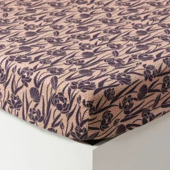 Draps Housse|Carré Blanc Drap housse percale de coton Hokkaido