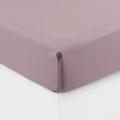 Draps Housse|Draps Housse|Carré Blanc Drap housse percale de coton Neo poudre