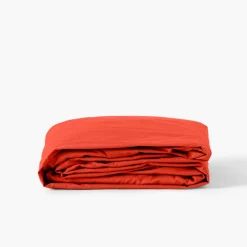 Draps Housse|Carré Blanc Drap housse percale de coton Neo safran