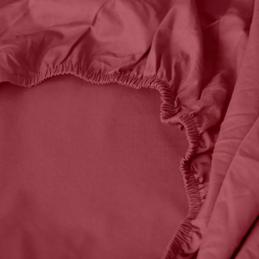 Draps Housse|Carré Blanc Drap housse percale de coton Neo griottine