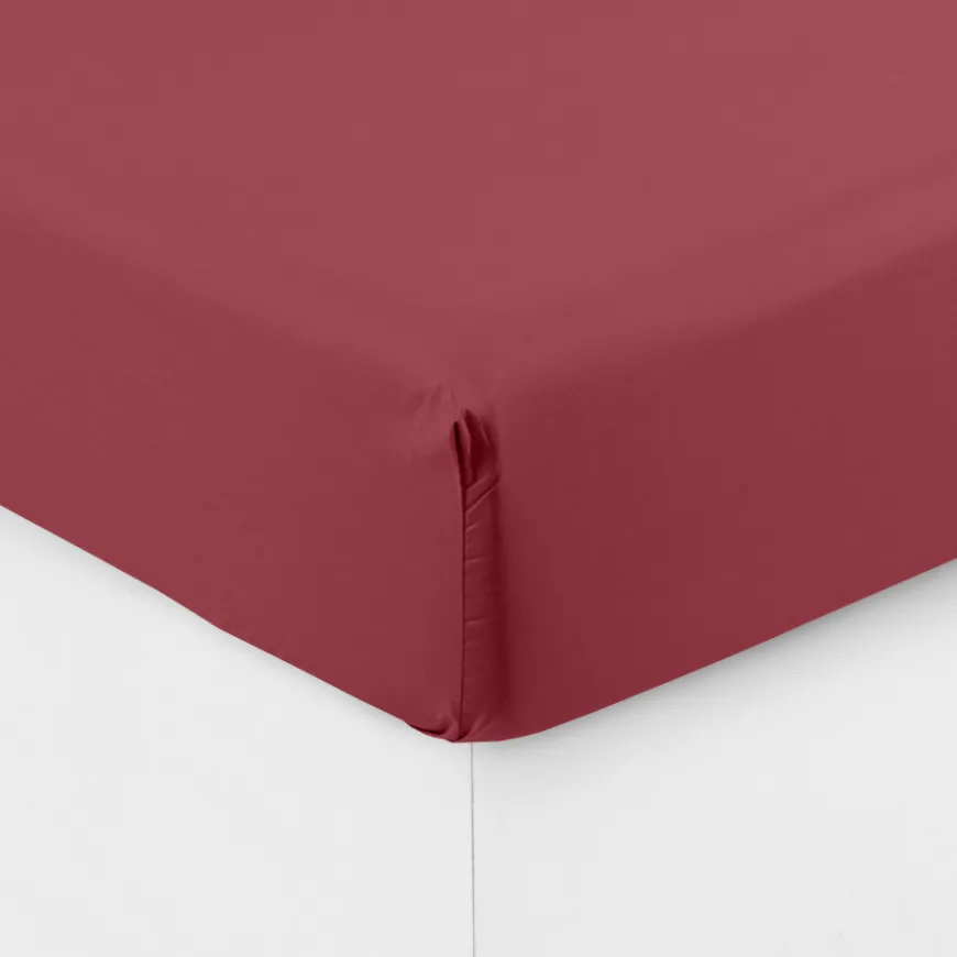 Draps Housse|Carré Blanc Drap housse percale de coton Neo griottine