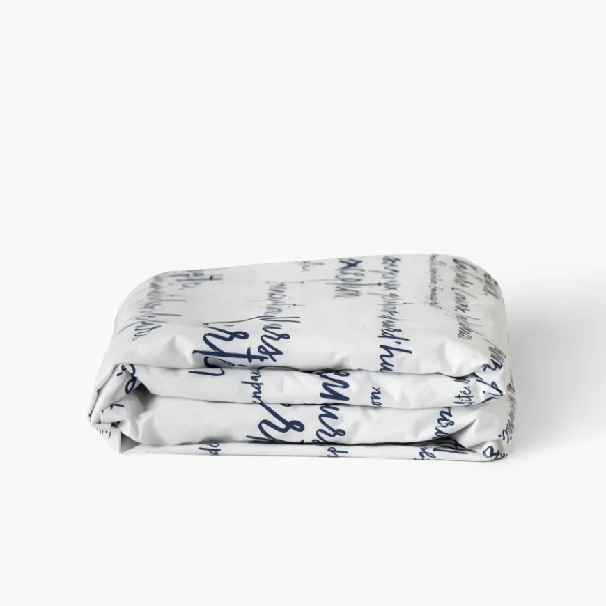 Draps Housse|Carré Blanc Drap housse percale de coton Simones