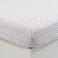 Linge De Litbio|Draps Housse|Carré Blanc Drap housse pur coton biologique Ptitchic