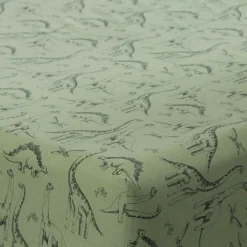 Linge De Litbio|Draps Housse|Carré Blanc Drap housse pur coton biologique Dinotopi