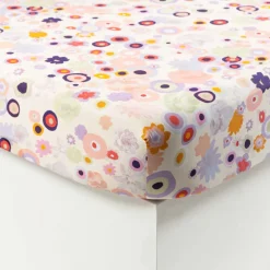 Draps Housse|Carré Blanc Drap housse pur coton Psyché