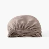 Draps Housse|Carré Blanc Drap housse satin de coton Aura