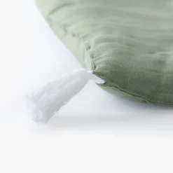Plaids Et Couvre-lits|Plaids|Carré Blanc Edredon lin et coton lavé Songe eucalyptus